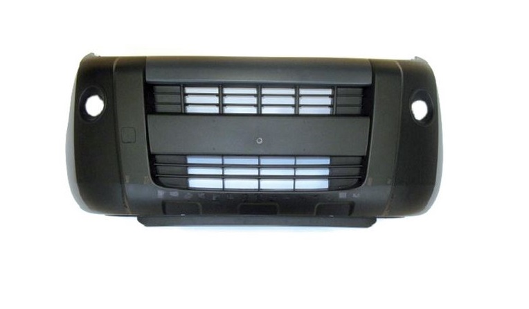 FIORINO-NEMO-BIPPER CARGO, 2007-2016 FRONT BUMPER, W/FOG LAMP HOLE, BLACK