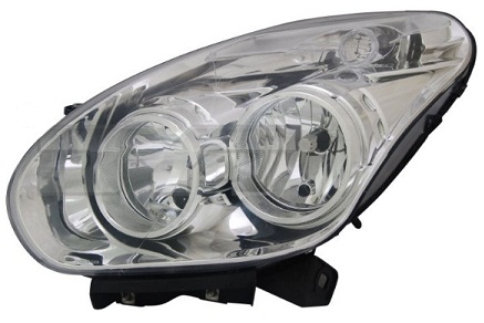 DOBLO 2010-2014 HEADLAMP ELECTRIC ADJ. W/ MOTOR, LHD, LEFT (ALSO FITS COMBO 2012-)
