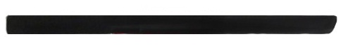 FOCUS 2003-2007 REAR DOOR MOULDING, LEFT