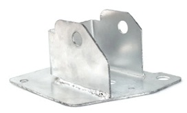 MEGANE II 2002-2006 (+2006-2009) SEDAN REAR BUMPER REINFORCEMENT, HOLDER BRACKET, LEFT