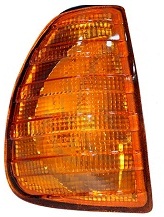 W123 CORNER LAMP, W/ SOCKET, RIGHT (W/O E MARK)