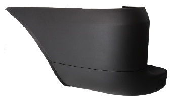 DOBLO 2006-2009 REAR BUMPER, BLACK, LEFT