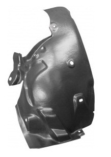 FLUENCE 2010-2012 FRONT FENDER INNER PLASTIC FRONT/REAR, RIGHT (VACUUM)