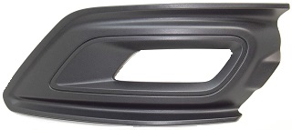 TRANSIT CUSTOM MK8 (V362) 2018-2023 FRONT BUMPER GRILLE, RIGHT, W/ FOG LAMP HOLE