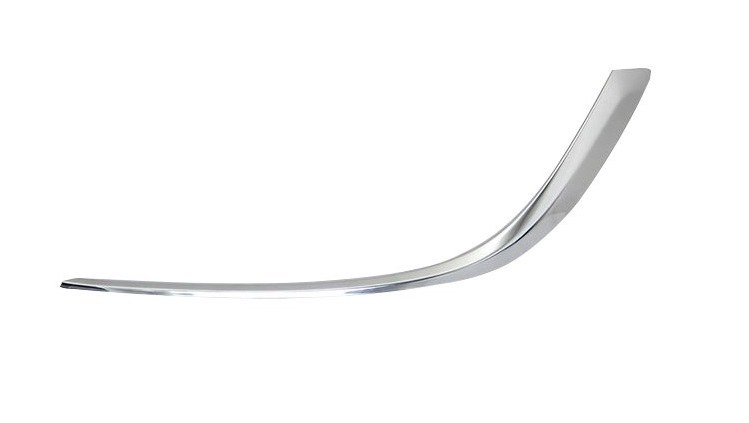 ASTRA J 2010-2012 3-4-5 DOOR FRONT BUMPER GRILLE, CHROME MOULDING, LEFT
