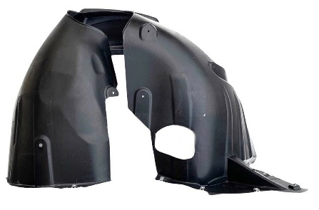 A3 (8V) 2013-2016 SEDAN FRONT FENDER INNER PLASTIC, LEFT 