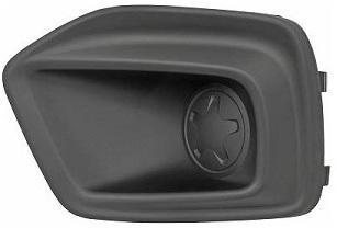 FIORINO 2016- FRONT BUMPER GRILLE, LEFT, W/O FOG LAMP HOLE