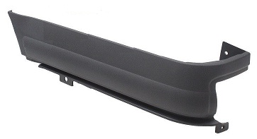 TRANSIT MKVI (V184) 2001-2006 + MKVII (V347) 2006-2013 TWIN DOOR, REAR BUMPER UPPER END CAP, LEFT