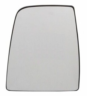 TRANSIT MK9 (V363) 2014-2018 SIDE MIRROR GLASS, W/ RESISTENCE, ELECTRICAL ADJ., LEFT
