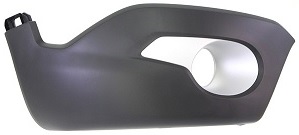 LODGY STEPWAY 2016-2020 (+DOKER STEPWAY 2016-2020) FRONT BUMPER EXTERNAL COVERING, W/ FOG LAMP HOLE, RIGHT