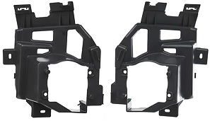 PARTNER 2018- FRONT BUMPER FOG LAMP HOUSING LEFT + RIGHT, (SET) (+RIFTER 2018- , OPEL COMBO D 2018- ,  CITROEN BELINGO 2018- , TOYOTA PROACE CITY 2020- , FIAT DOBLO 2022- )