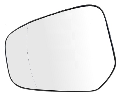 TOURNEO COURIER 2014-2018 SIDE MIRROR GLASS, W/ RESISTENCE, ELECTRIC ADJ., LEFT