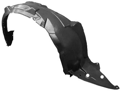 AURIS 2007-2009 INNER WHEELHOUSING (INNER PLASTIC FENDER) FRONT, RIGHT