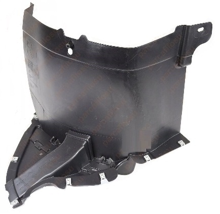 Passat B8 2015-2019 INNER WHEELHOUSING (INNER PLASTIC FENDER) FRONT, FRONT PIECE, RIGHT (VACUUM)