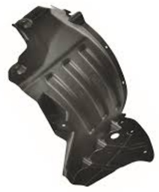 L200 2005-2010, INNER WHEELHOUSING, (INNER PLASTIC FENDER), FRONT FRONT PART, LEFT