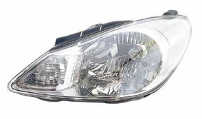 I10 2013-2016 HEADLAMP ELECTRIC ADJ. W/ MOTOR, LEFT