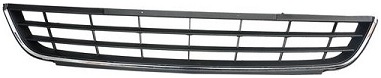 JETTA VI 2011-2014 FRONT BUMPER GRILLE, W/CHROME MOULDING