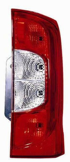 FIORINO-NEMO-BIPPER 2007-2016 REAR LAMP COMPLETE, TWIN DOOR, W/O BULB HOLDER, RIGHT