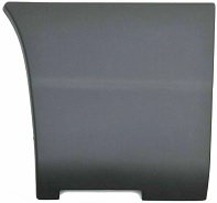 DUCATO 2002-2006 (JUMPER-RELAY-BOXER) REAR SIDE MOULDING, LEFT, W/ MOUNTING CLIPS