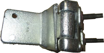 TRANSIT MKIV 1991-2001 (+MKV) REAR DOOR HINGE LOWER, LOWER RIGHT, UPPER LEFT (FOR 208 10 98)