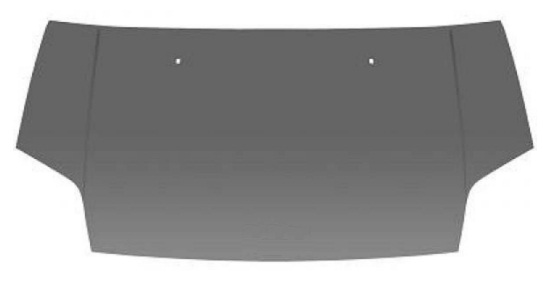 CONNECT 2006-2009 ENGINE BONNET (NO BADGE SEAT, BADGE ON GRILLE)