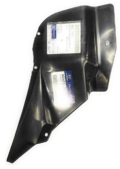 ACCENT 2001-2002 4 DOOR REAR FENDER INNER PLASTIC, LEFT