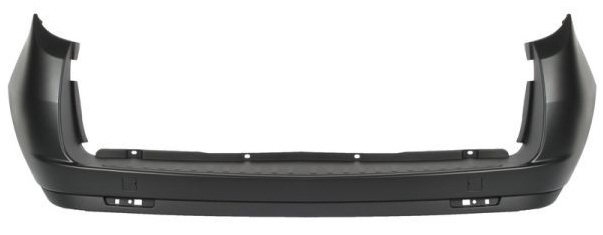 DOBLO 2010-2014 (TWIN DOOR) REAR BUMPER, W/O SENSOR HOLE, BLACK