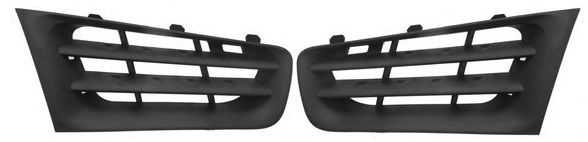 MEGANE II 2006-2009 HATCHBACK/SEDAN BUMPER GRILLE SET