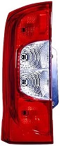FIORINO-NEMO-BIPPER 2007-2016 REAR LAMP COMPLETE, TWIN DOOR, W/ BULB HOLDER, LEFT