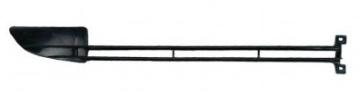 W123 GRILLE BELOW BUMPER, RIGHT