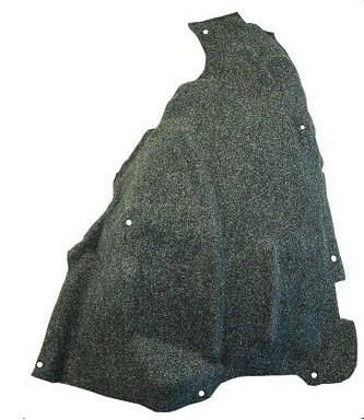 MEGANE IV HATCHBACK / SEDAN 2016- FRONT FENDER INNER PLASTIC (FRONT/FRONT), LEFT W/CARPET (INJECTION)