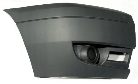 TRANSIT MKVII (V347) 2006-2013 FRONT BUMPER, W/O FOG LAMP HOLE, RIGHT