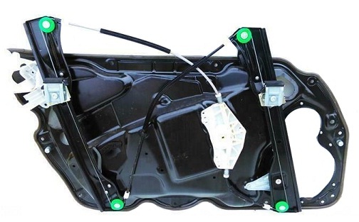 PASSAT B7 2011-2014 FRONT DOOR WINDOW-LIFT REGULATOR (ELECTRIC) W/ O MOTOR, RIGHT