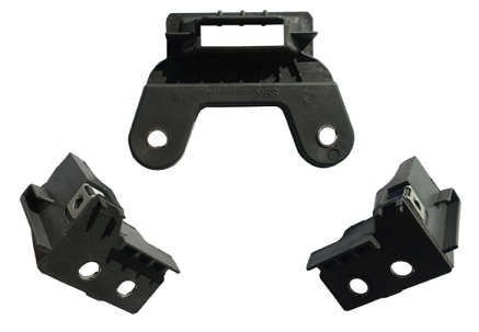MEGANE IV HATCHBACK / SEDAN 2016- FRONT BUMPER HOLDER BRACKET SET (3 PCS)