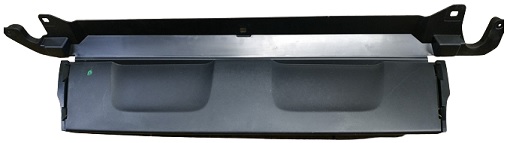 DUSTER 2018-2021 FRONT BUMPER UNDER COVER, BLACK