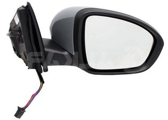 MEGANE IV HATCHBACK / SEDAN 2016- SIDE MIRROR COMPLETE ELECTRICAL, PRIMED RIGHT